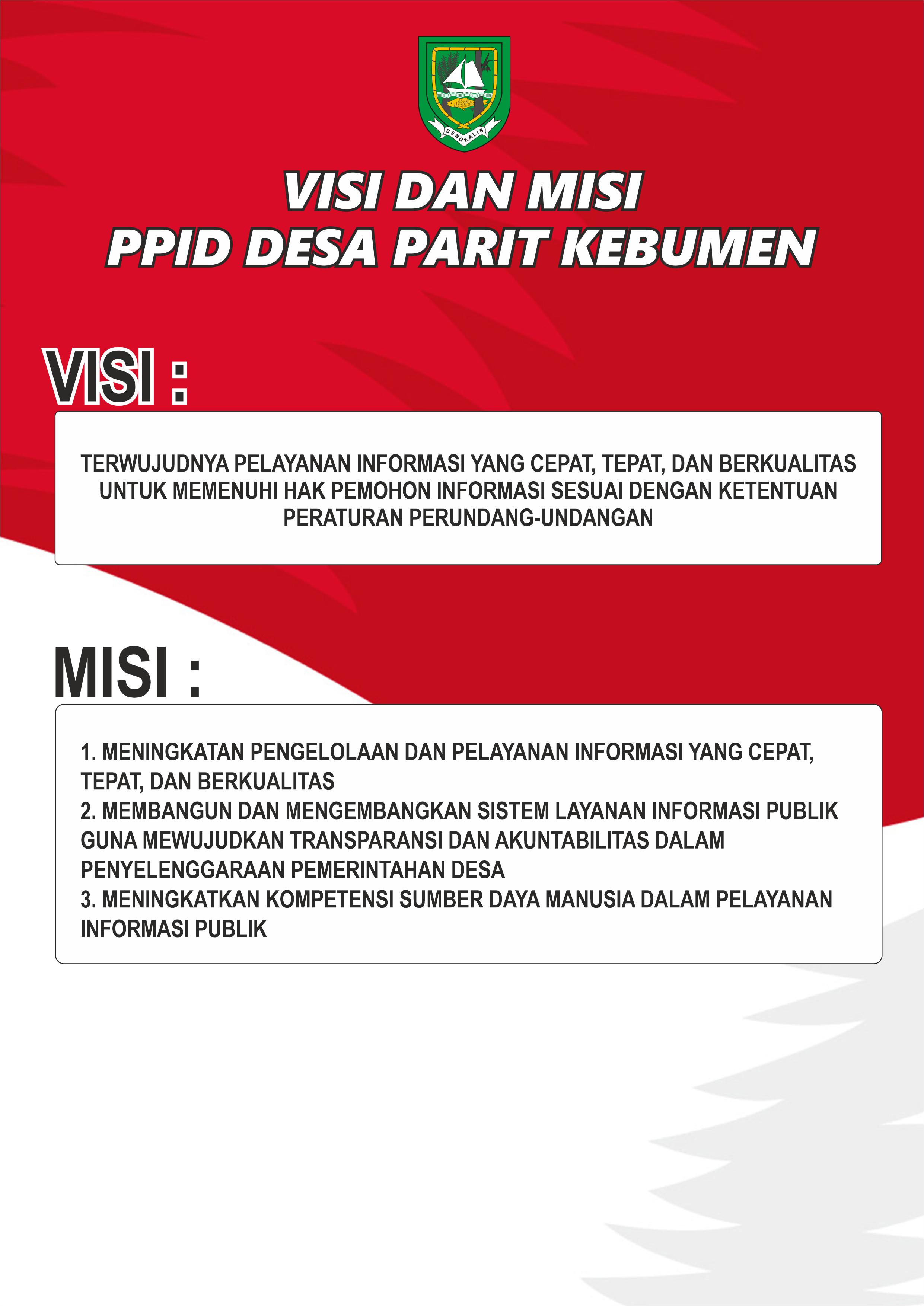 Visi Misi PPID