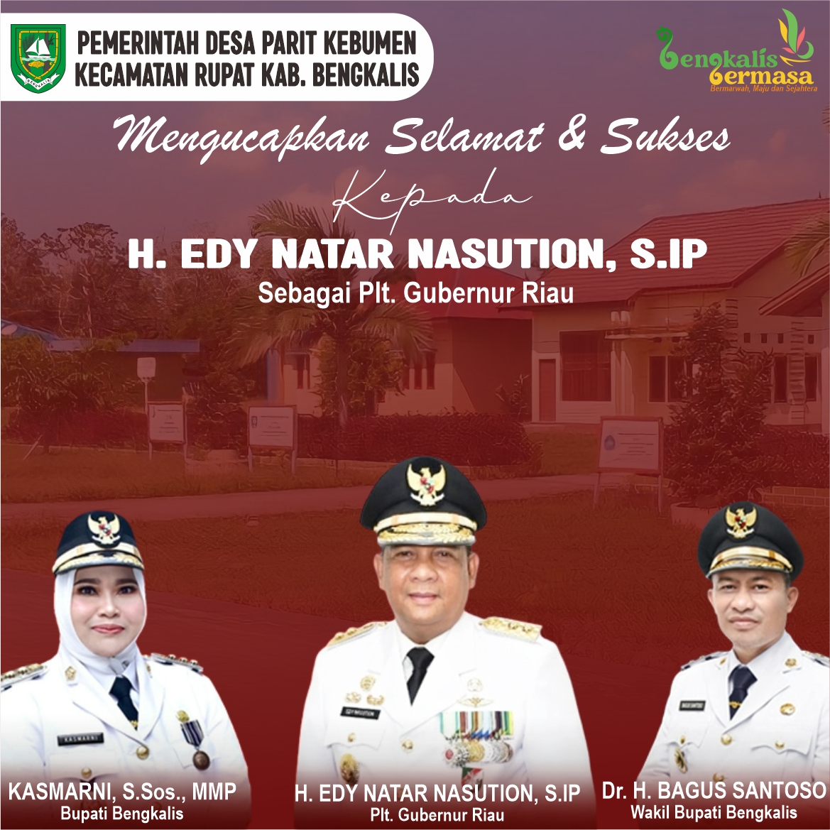 Ucapan Dari Pemerintah Desa Parit Kebumen