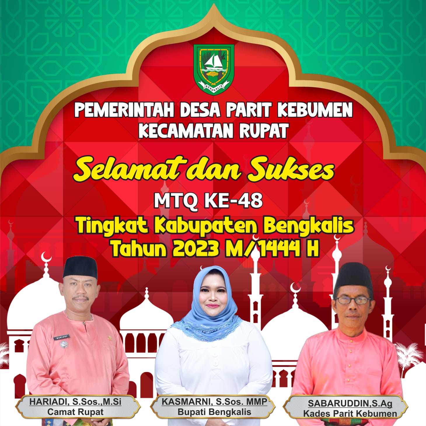 Ucapan Dari Kepala Desa Parit Kebumen