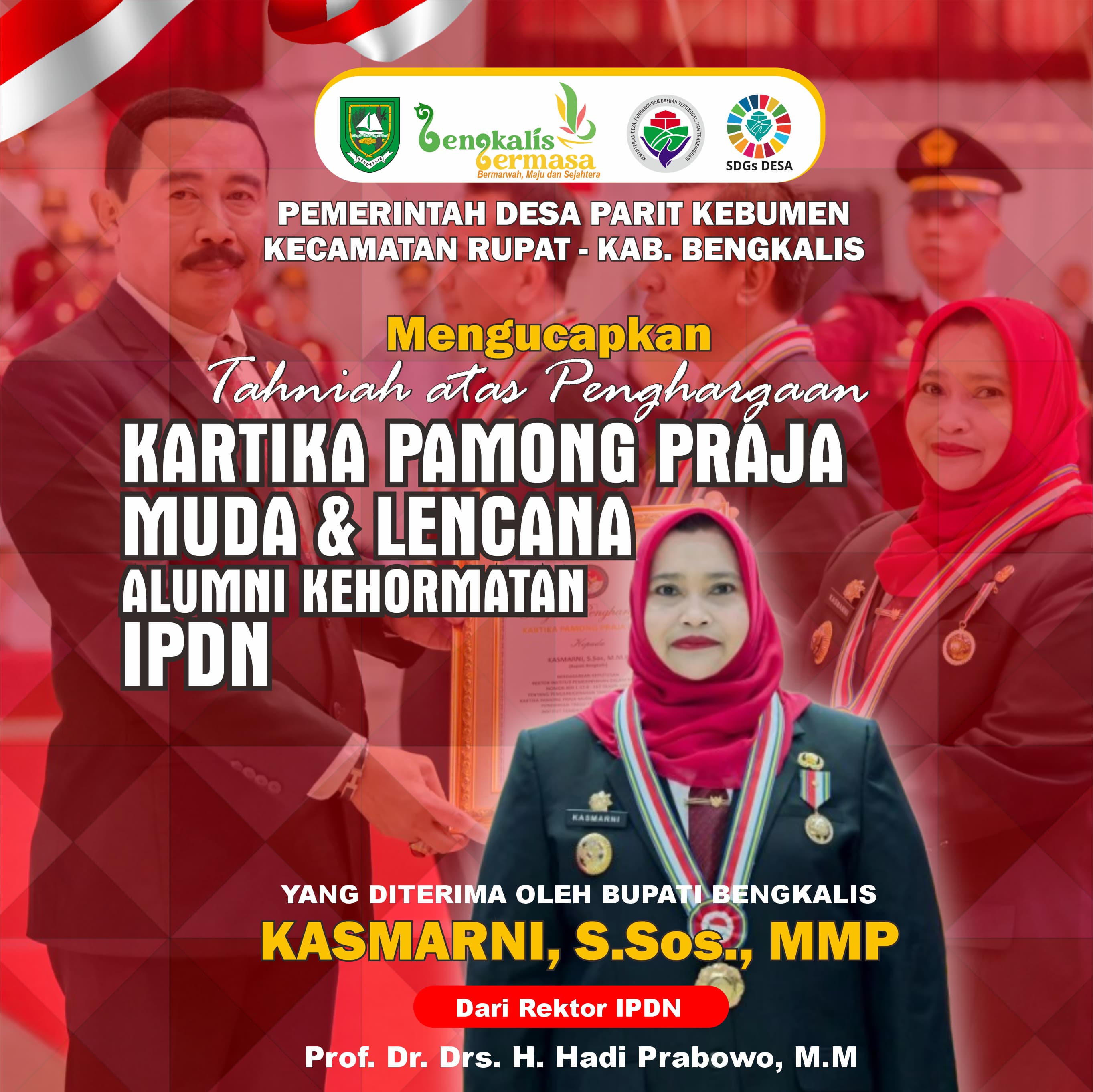 Ucapan Dari Pemerintah Desa Parit Kebumen