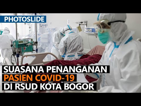 Ngintip Suasana Penanganan Pasien Covid-19 di RSUD Kota Bogor